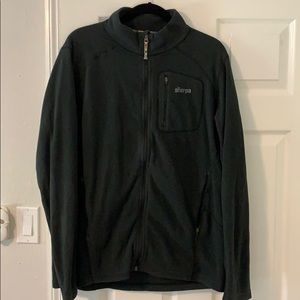 Unisex Sherpa Jacket, Grey, Size L